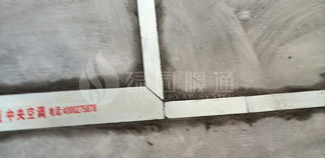 綠園暖通民大西區1棟暖氣片安裝前期